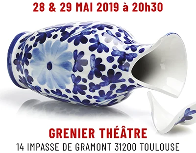 Affiche de théâtre, Carnage (Création : Sylvain Girault - 2019)