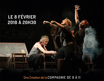 Affiche de théâtre MacBett (Création : Sylvain Girault - 2018)